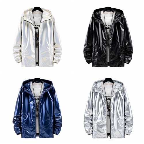 Unisexe irisé brillant veste - unisexe,