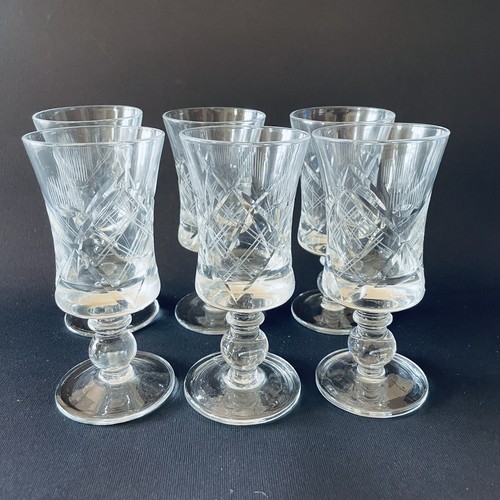 Lot verres en cristal - lot,