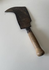 Outil Ancien HACHE HACHETTE Fer Forgé Old Tool  BRET REVEX 23 COLLECTION JARDIN