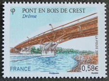 Timbre - FRANCE - Pont en bois de CREST - YT4544 - Neuf ** - 2011