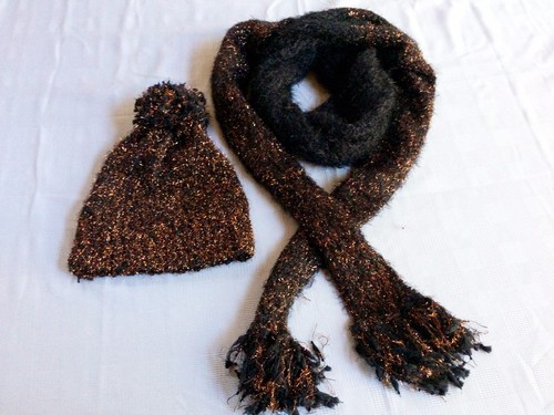 Anthropologie tinselknit black - anthropologie,
