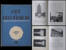 ART ET DECORATION AOUT 1931
