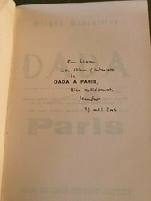 Michel Sanouillet Dada à Paris - Édition originale 1965 signée par J.J. Pauvert