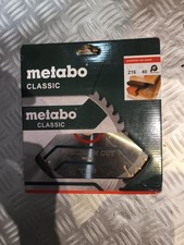 Metabo PRECISION CUT WOOD CLASSIC 628652000 Lame de scie circulaire 216 x 30 x
