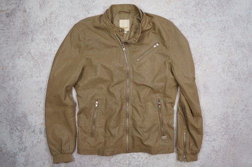 Veste homme diesel cuir agneau - cuir,
