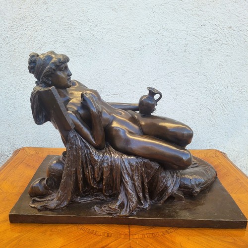 Amendola sculpture bronze - sculpture,