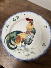 Ancienne Assiette plate Décor