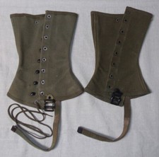 Paire de guêtres courtes