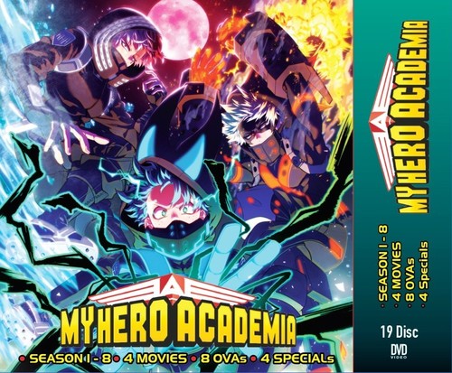 Hero academia season - academia, 1-8