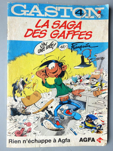 Gaston lagaffe 4 - bd, saga