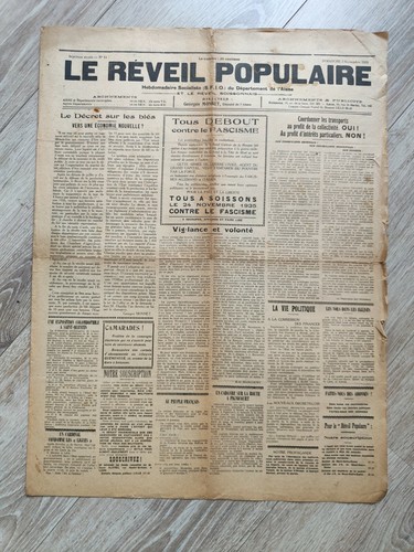 Reveil populaire dep - populaire, "