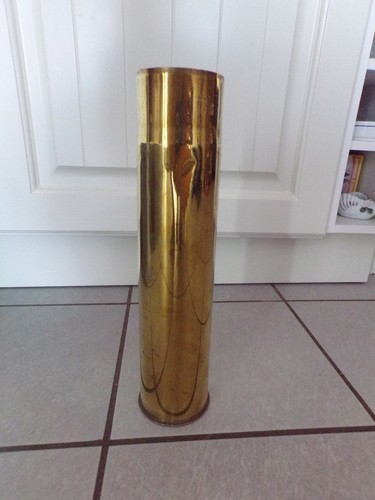 Ancienne douille obus vide - ancienne,