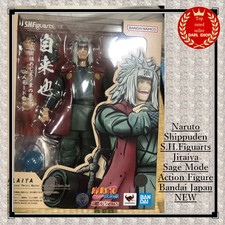 Figurine articulée Naruto Shippuden S.H.Figuarts Jiraiya Sage Mode Bandai Jap...