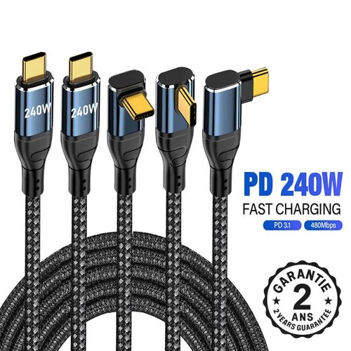 Câble usb type - câble, pd3.1