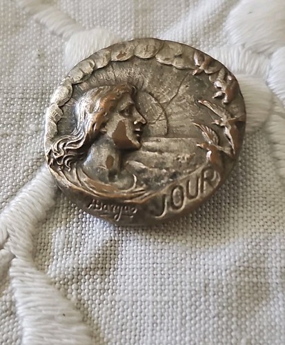 Rare ancien bouton métal - rare,
