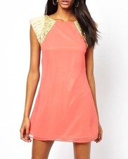 Robe Liittle Mistress Mistress robe moulante demoiselles d'honneur mariage Abiball corral 