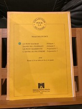 Michel Delgiudice Le Petit Baobab tuba basse piano partition ed. Robert Martin