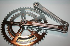 ANCIEN PEDALIER VELO DE COURSE SR CSH C.S.H. CRANSET BIKE 1980 1990