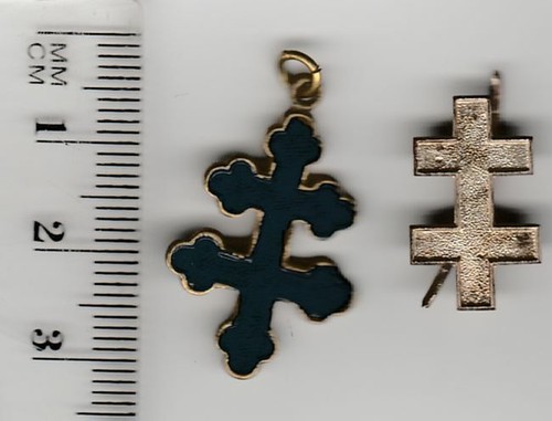 Croix lorraine insignes - lorraine,