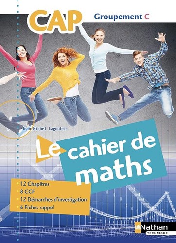 Cahier maths cap - cahier,