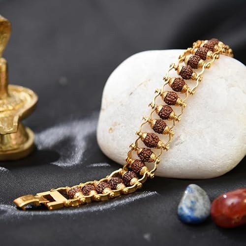 Bracelet mukhi rudraksha - 5,