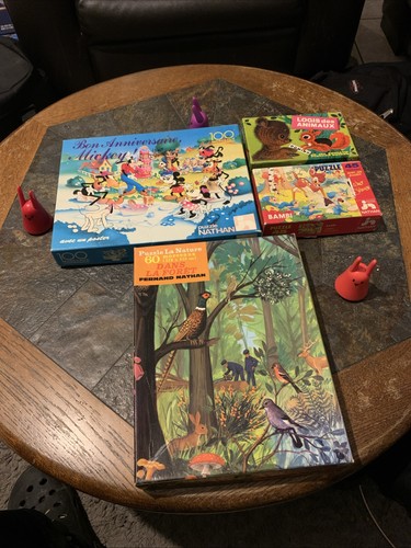 Puzzle lot ancien - puzzle,