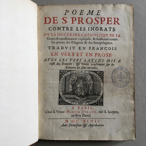 Lemaistre sacy poème - —,