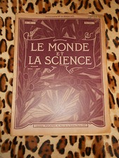 REVUE - LE MONDE ET LA SCIENCE