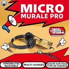 Stéthoscope écoute à travers murs et cloisons haute sensibilité