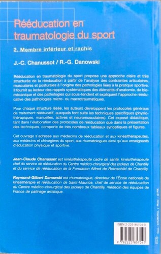 Reeducation traumatologie - reeducation, en