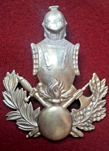Insigne plaque shako - plaque, genie