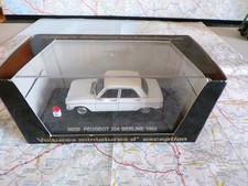 PEUGEOT 204 berline blanc 1965 Nostalgie 1/43 en Boite