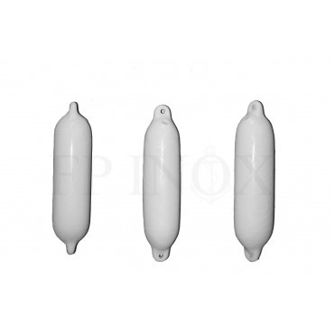 Pare battage blanc 110 x - 3,