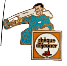 PIN'S sport tennis Chèque déjeuner