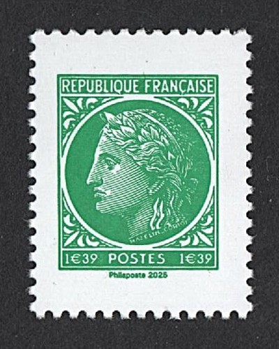 France 2025 timbre - france, n°