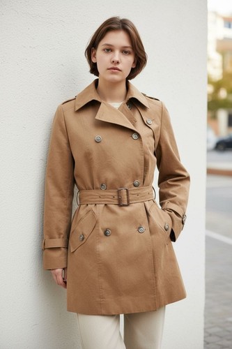 Trench femme manteau court