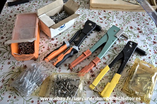 Lot pince riveter - pince, +