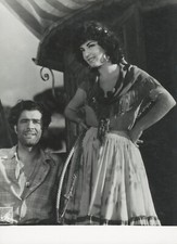 Photo originale Cartacalha Viviane Romance gitane Georges Grey