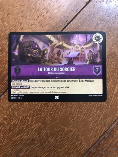 Carte lorcana chapitre - lorcana,