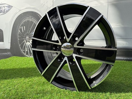 Roues r17 6x120 noir poli - 4,