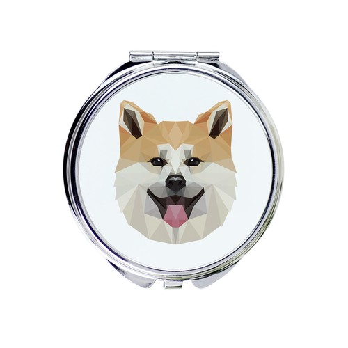 Akita inu un - inu, miroir
