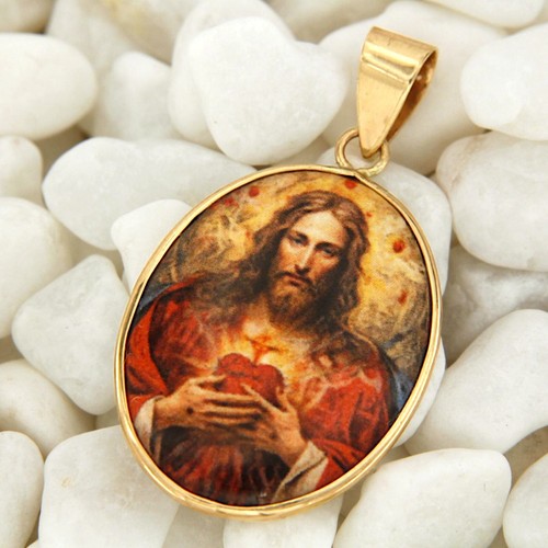 Pendentif jaune 14 - pendentif, or