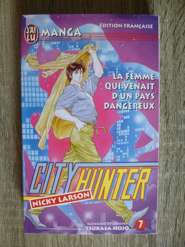 Manga city hunter nicky larson - nicky,
