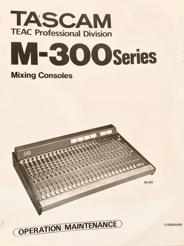 Tascam 320b - tascam, m-320b