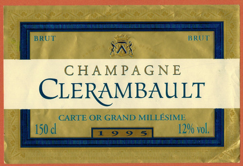 1995 etiquette champagne brut - 1995-etiquette,