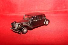 TILBURY HO VOITURE CITROEN TRACTION 11 CV FAMILIALE  DECOR TRAIN ELECTRIQUE