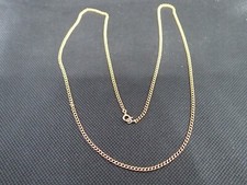 Chaine maille gourmette en or