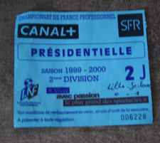 ticket )) LOSC LILLE V FC