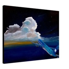 Boeing 787 Air Tahiti Nui Canvas