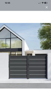 portail aluminium battant